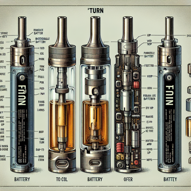 Vape Disposable TURN pod battery Review